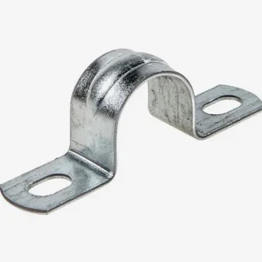 Скоба металлическая двухлапковая d=31-32 мм