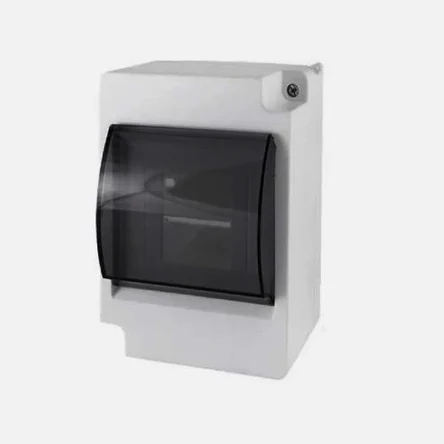 400-020к Бокс для автоматических выключателей на 4 модуля с крышкой