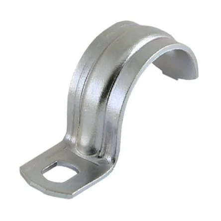 Скоба металлическая однолапковая d=10-11 мм